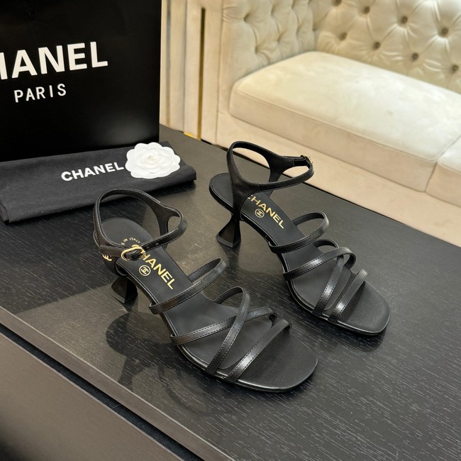 Chanel Sandals Patent Calfskin G46902-1