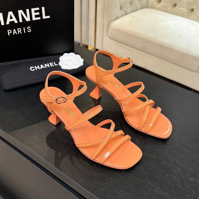 Chanel Sandals Patent Calfskin G46902-3
