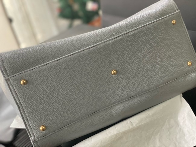CHANEL Large Tote A66941 light gray