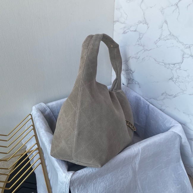 CHANEL Large Hobo Bag Suede AS5967 gary