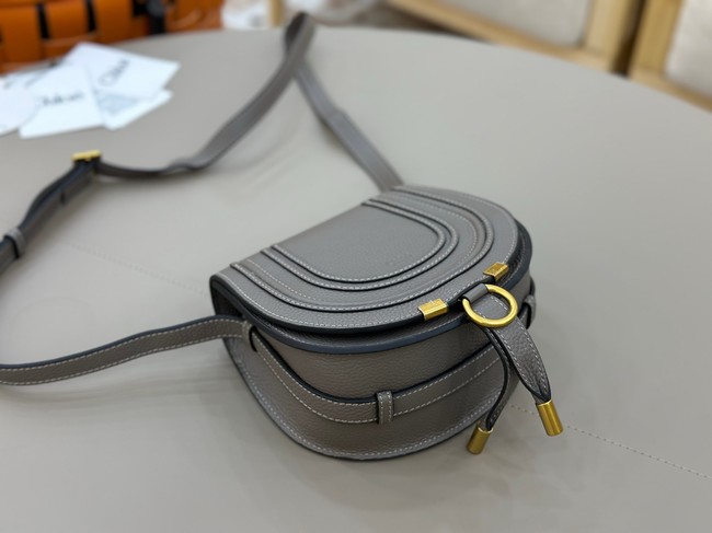 Chloe MARCIE small saddle bag 31053 dark gray