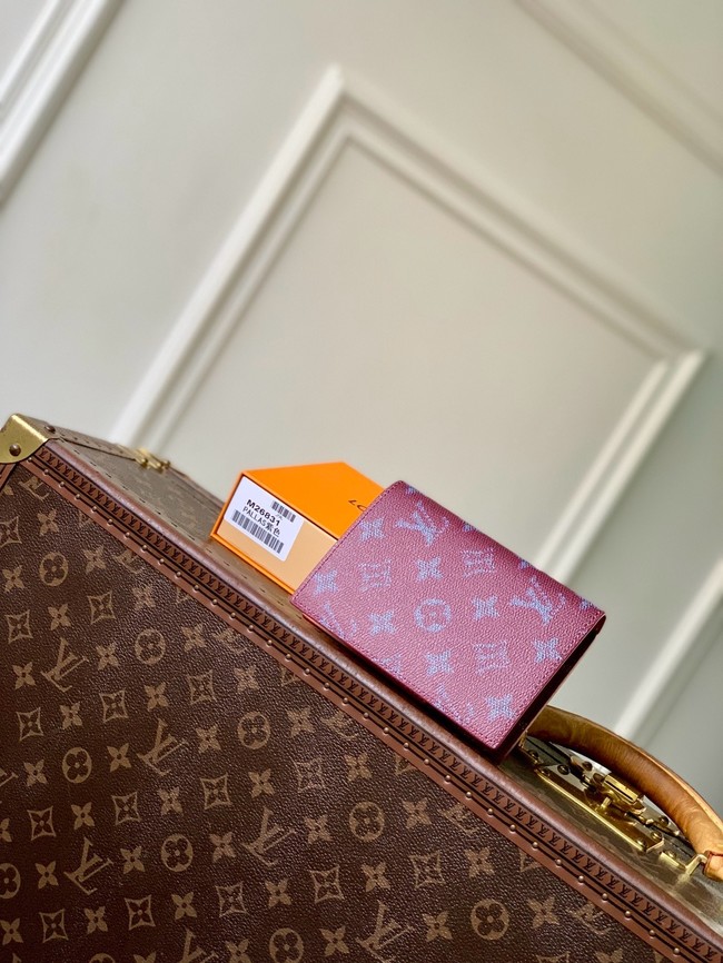 Louis Vuitton Passport Cover M26831 burgundy