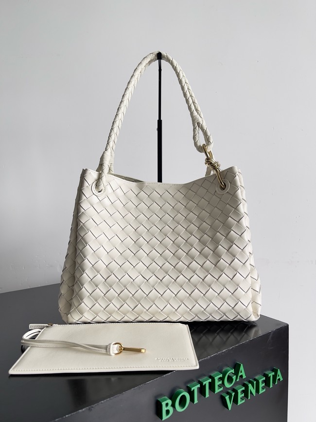 Bottega Veneta Parachute 826212 Sea salt&Brass finish
