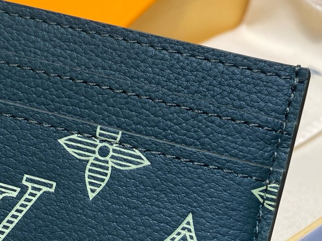 Louis Vuitton Card Holder M14789 dark green