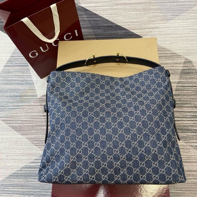 Gucci Beatrix large tote bag 850546 dark blue