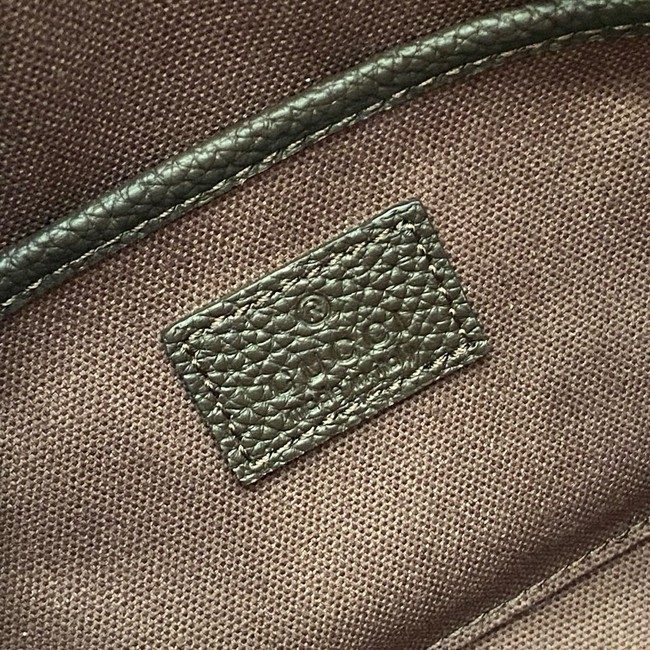 Gucci Half Horsebit medium shoulder bag 860787 dark brown