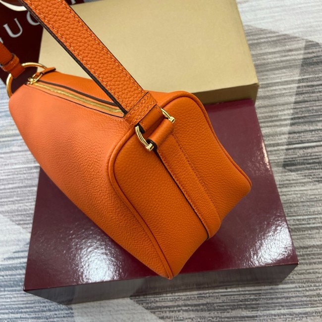 Gucci Half Horsebit medium shoulder bag 860787 orange