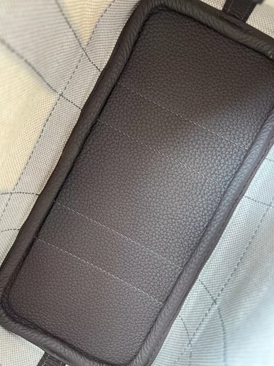 Hermes Mini Garden Party Tote Bags H3673 Gray