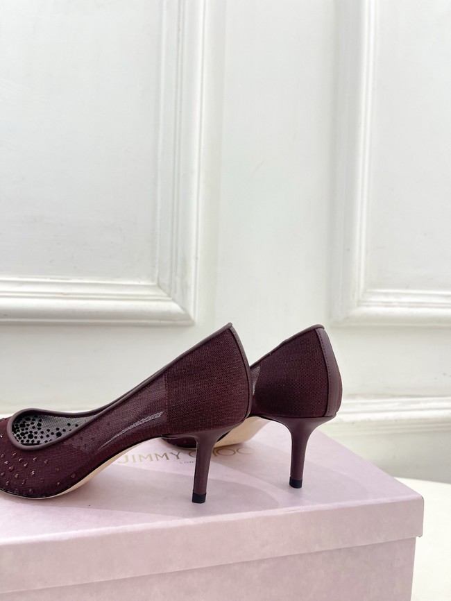 Jimmy Choo Shoes Heel 6.5CM 87205-1