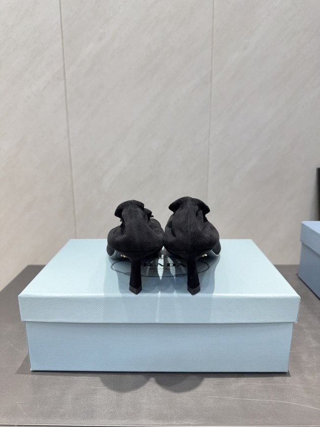 Prada Mordore leather pumps 87221-4