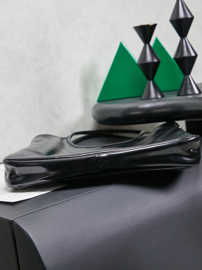 MIUMIU IVY leather handbag 5GB231 black