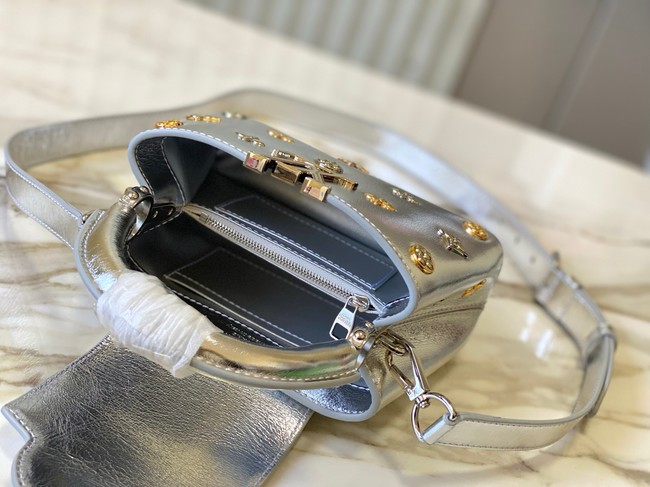 Louis Vuitton Capucines Mini M26258 Silver