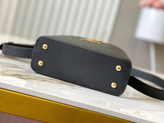 Louis Vuitton Capucines Mini M89369 black&gold Snake skin