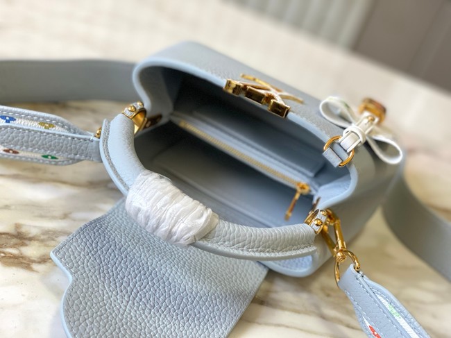 Louis Vuitton NEW LV x TM Capucines BB M27638 blue