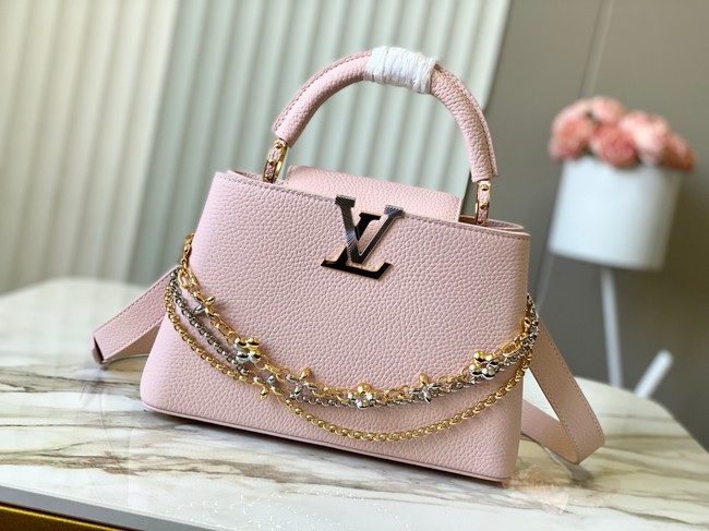 Louis Vuitton Capucines BB M27039 Jasmine Pink