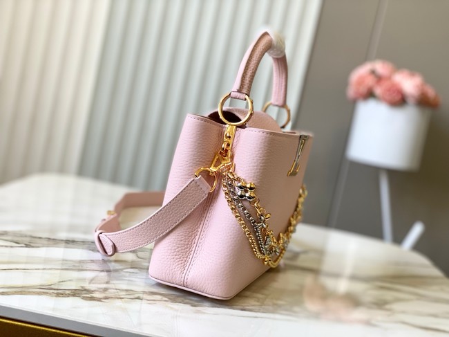 Louis Vuitton Capucines BB M27039 Jasmine Pink