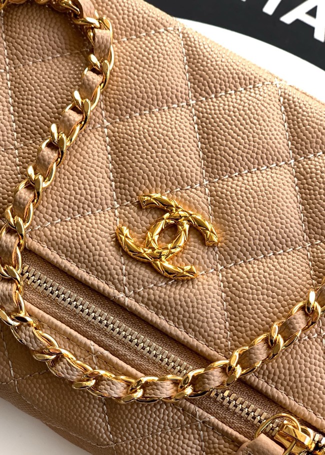 Chanel Vanity with Chain 26C AP4936 Apricot