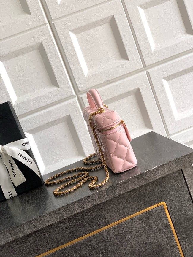 Chanel Vanity with Chain 26C Oil-tanned leather AP4936 pink