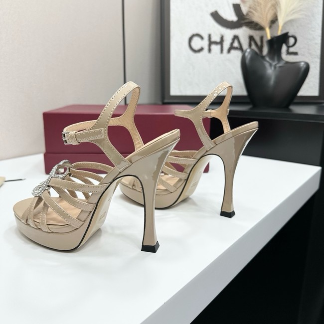 GUCCI Womens pump with crystal Interlocking G 21045-6