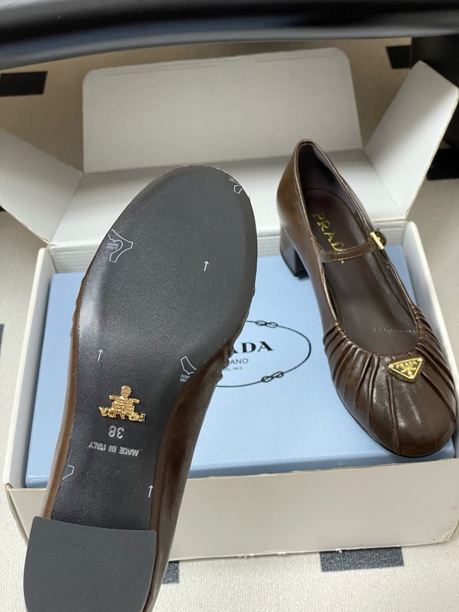 PRADA leather ballerinas 21055-3