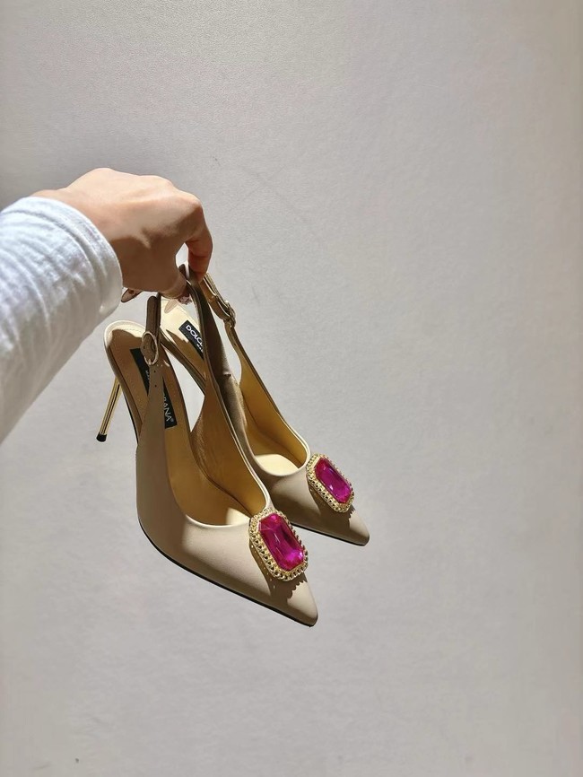 Dolce & Gabbana WOMENS Slingbacks Heel 10CM 21084-3