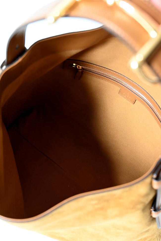 Gucci Beatrix large tote bag 850546 Variation brown suede