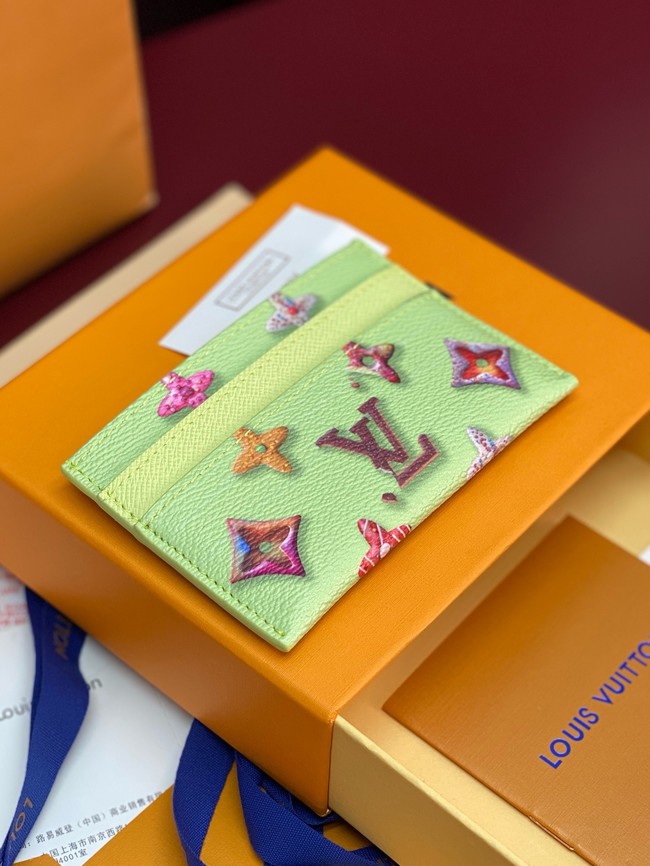 Louis Vuitton Card Holder M28284 green