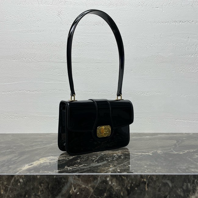 Celine TEEN CELINE JOSEPHINE bag IN PATENT CALFSKIN 121423 black