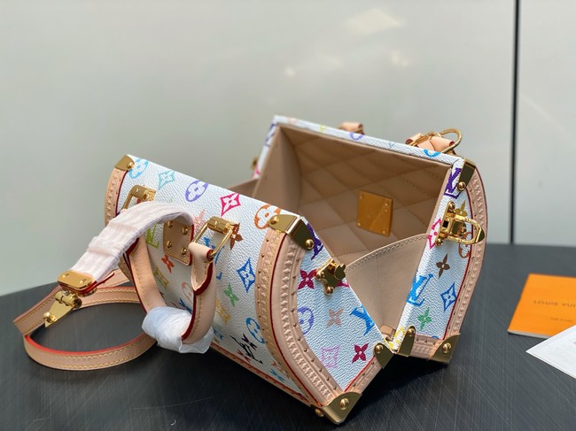 Louis Vuitton LV x TM Speedy Trunk 20 M27833 white