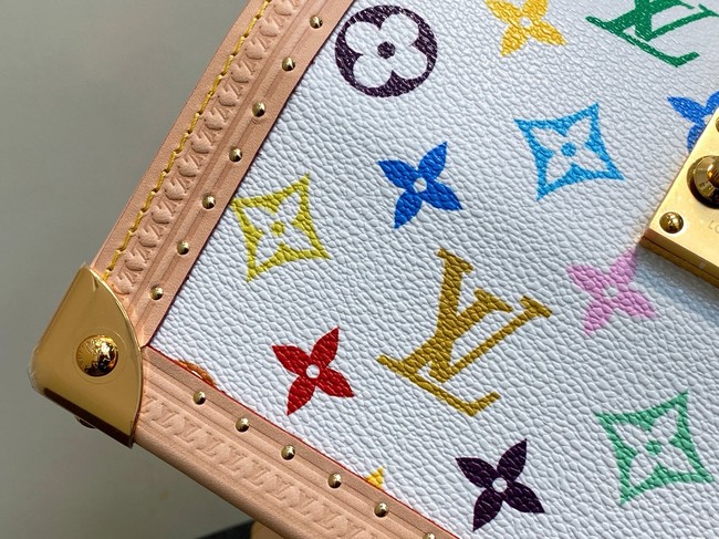 Louis Vuitton LV x TM Speedy Trunk 20 M27833 white