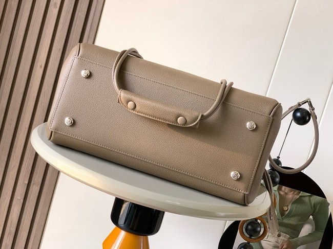 Loewe Large soft calfskin leather Madrid bag 9148 dark gray