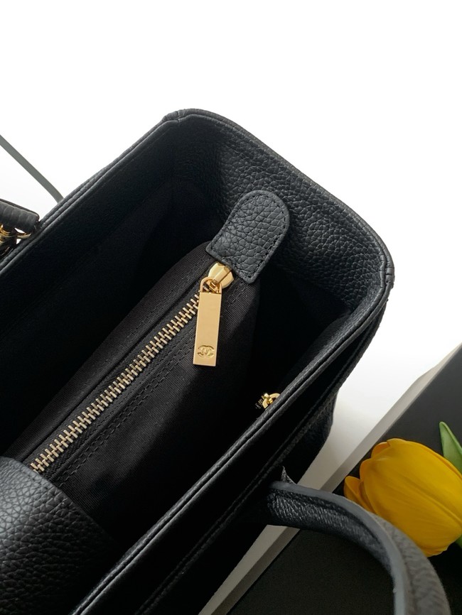 CHANEL Medium Tote Bag AS2157 black&gold-Tone Metal