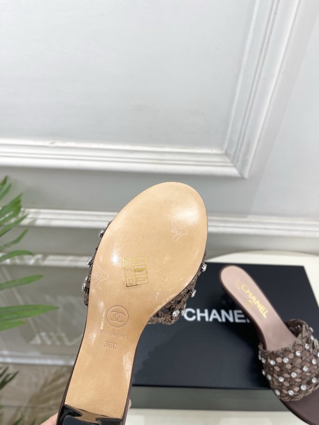 Chanel Mules  Heel 5CM 55699-1