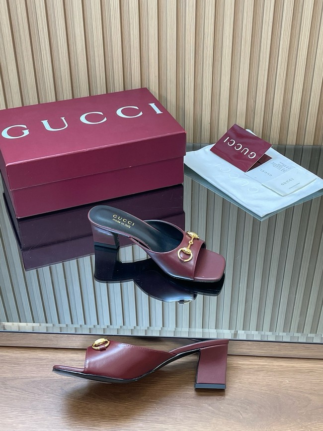 Gucci Womens slide sandal with Horsebit 55706-4