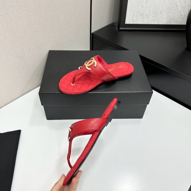 Chanel Thongs Lambskin 55745-5