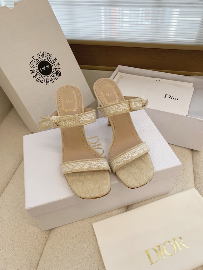 Dior Heeled Sandal Lambskin 10CM 55744-1