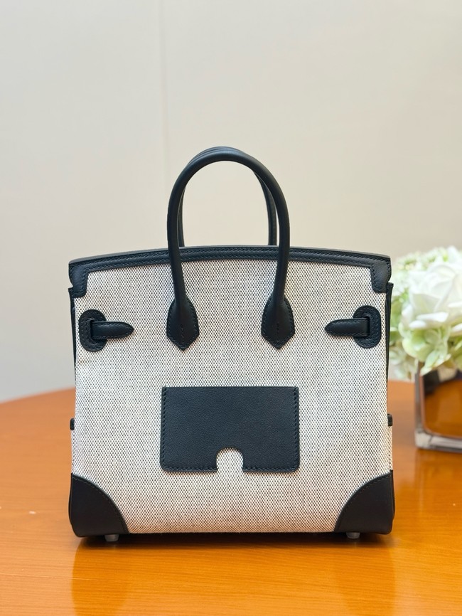 Hermes Birkin Toile & Cuir H6987-12