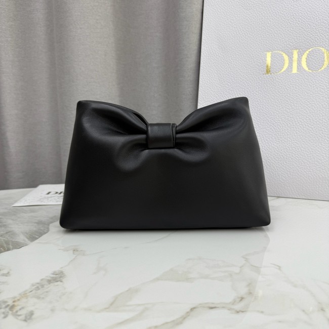 Small Dior Bow Bag Lambskin M0715O black