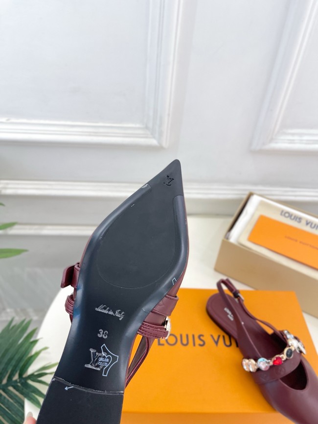 Louis Vuitton Vibe Slingback Flat Sandal  66897-4