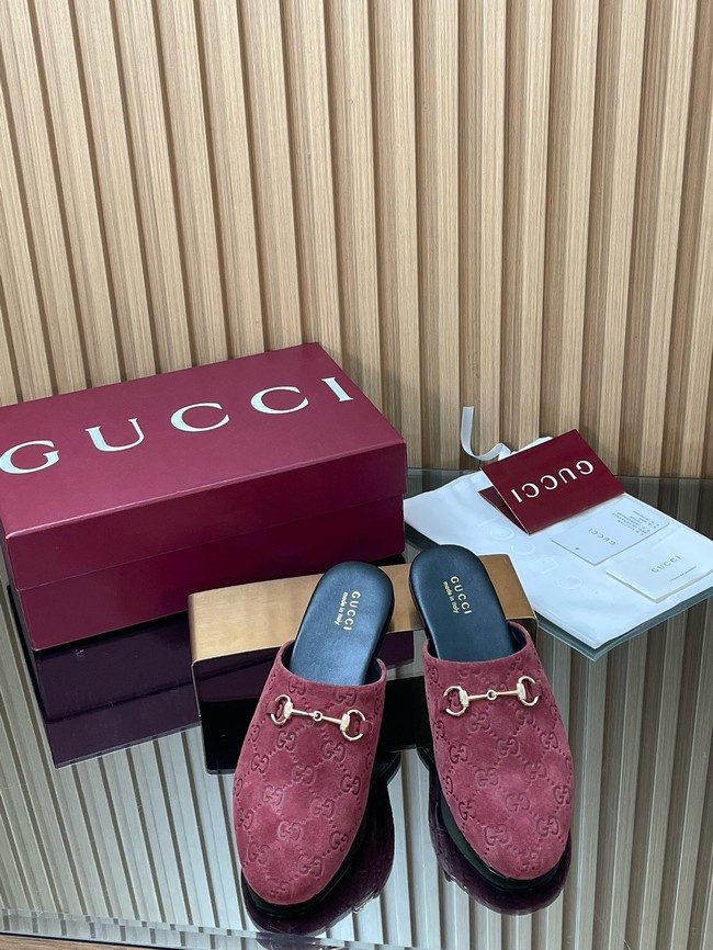 GUCCI Womens mule with Horsebit 855409-4