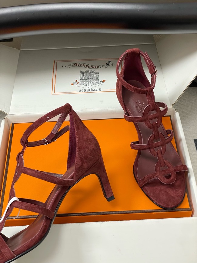 Hermes Sandals Heel 7.5CM 66931-8