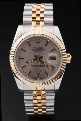 Rolex Datejust Golden Surface Round Cutwork Watch-RD2361 Rolex Datejust Golden Surface Round Cutwork Watch-RD2361