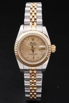 Rolex Datejust Mechanism Rose Golden Surface Women Watch-RD2461 Rolex Datejust Mechanism Rose Golden Surface Women Watch-RD2461
