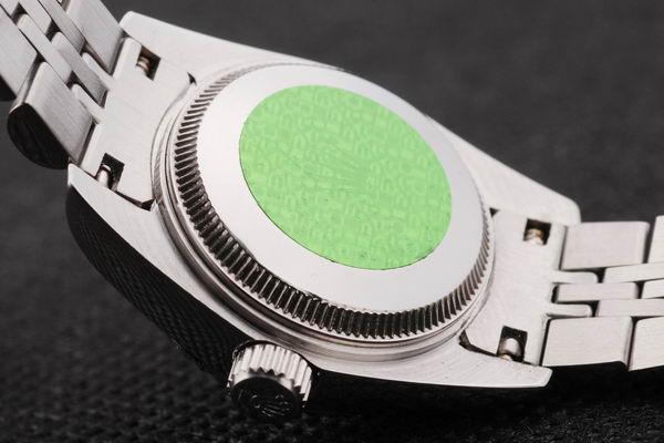 Rolex Datejust Mechanism Silver Bezel Black Surface Watch-RD2452 Rolex Datejust Mechanism Silver Bezel Black Surface Watch-RD2452