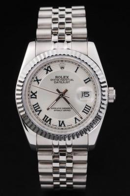 Rolex Datejust Silver&White Surface Cutwork Watch-RD2391 Rolex Datejust Silver&White Surface Cutwork Watch-RD2391