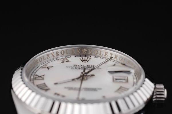 Rolex Datejust Silver Bezel&White Surface Watch-RD2395 Rolex Datejust Silver Bezel&White Surface Watch-RD2395
